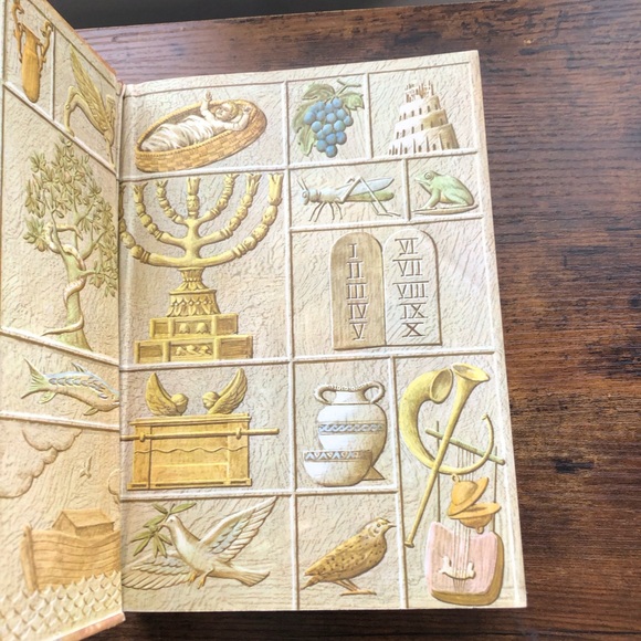 The Childrens Bible Vintage 1962 Golden Press Hardcover Illustrated Stories - Picture 2 of 11